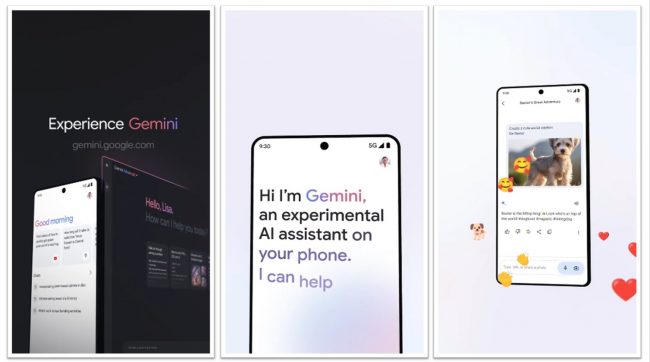 広告事例：Google（Gemini）